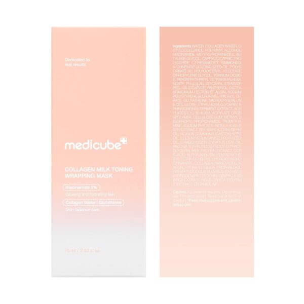 Medicube - Collagen Milk Toning Wrapping Mask | Box | Package