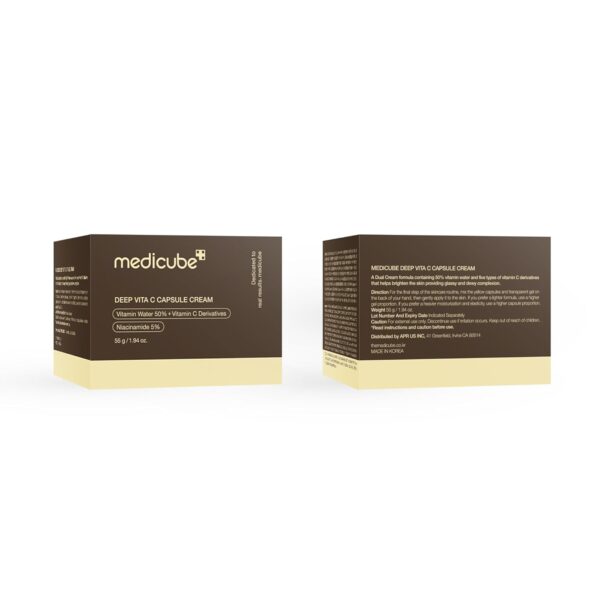 Medicube - Deep Vita C Capsule Cream | Box | Package