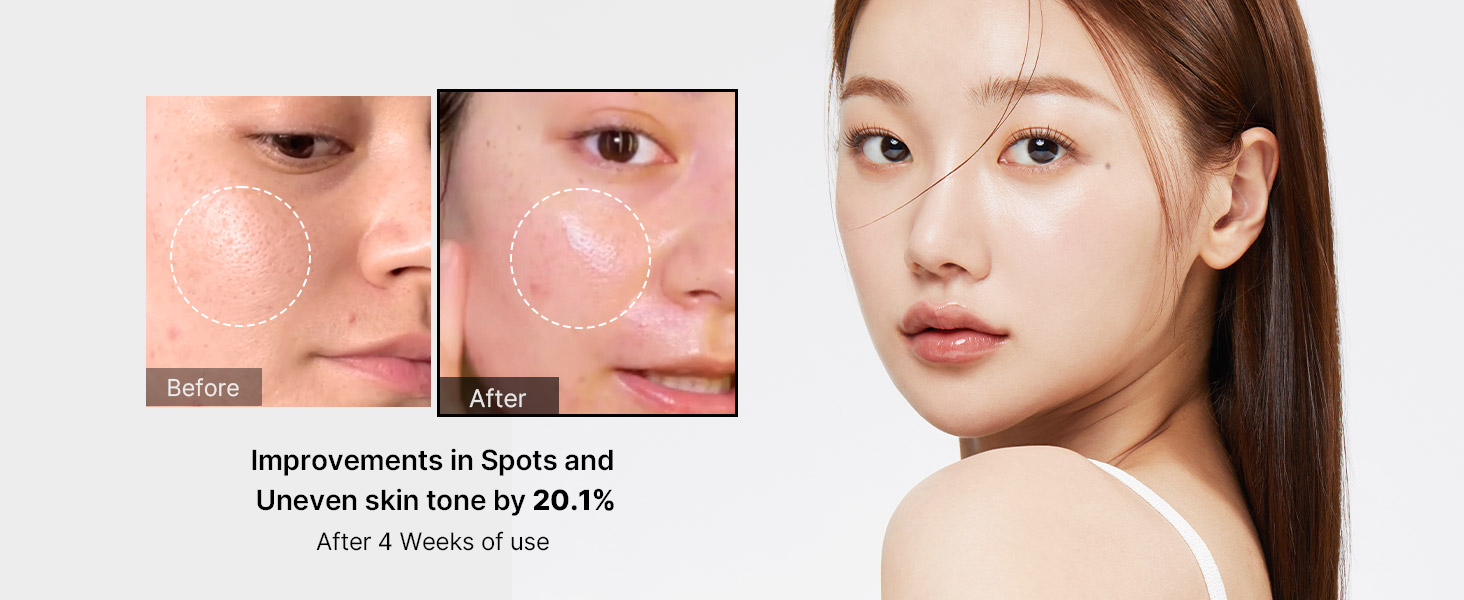 Medicube - Deep Vita C Capsule Cream | Improvements in Spots and Uneven skin tone by 20.1% after 4 weeks of use.