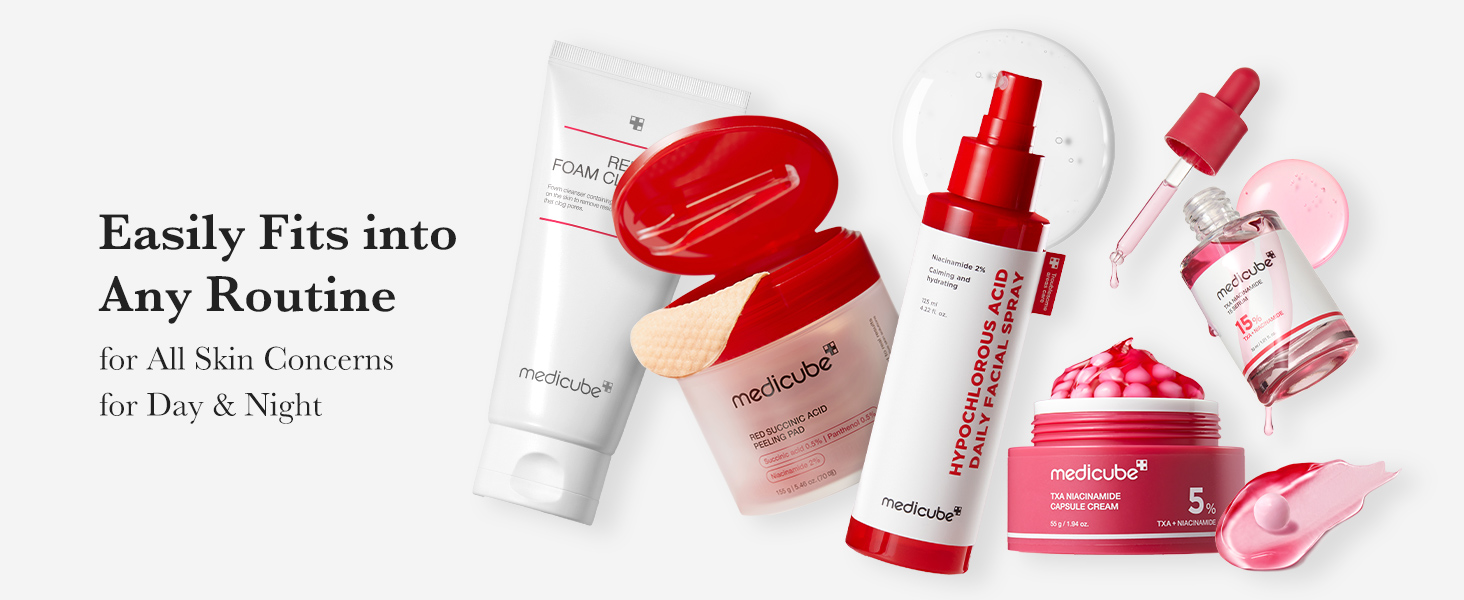 Medicube - Hypochlorous Acid Daily Facial Spray | Easily Fits into Any Routine | For All Skin Concerns | For Day & Night