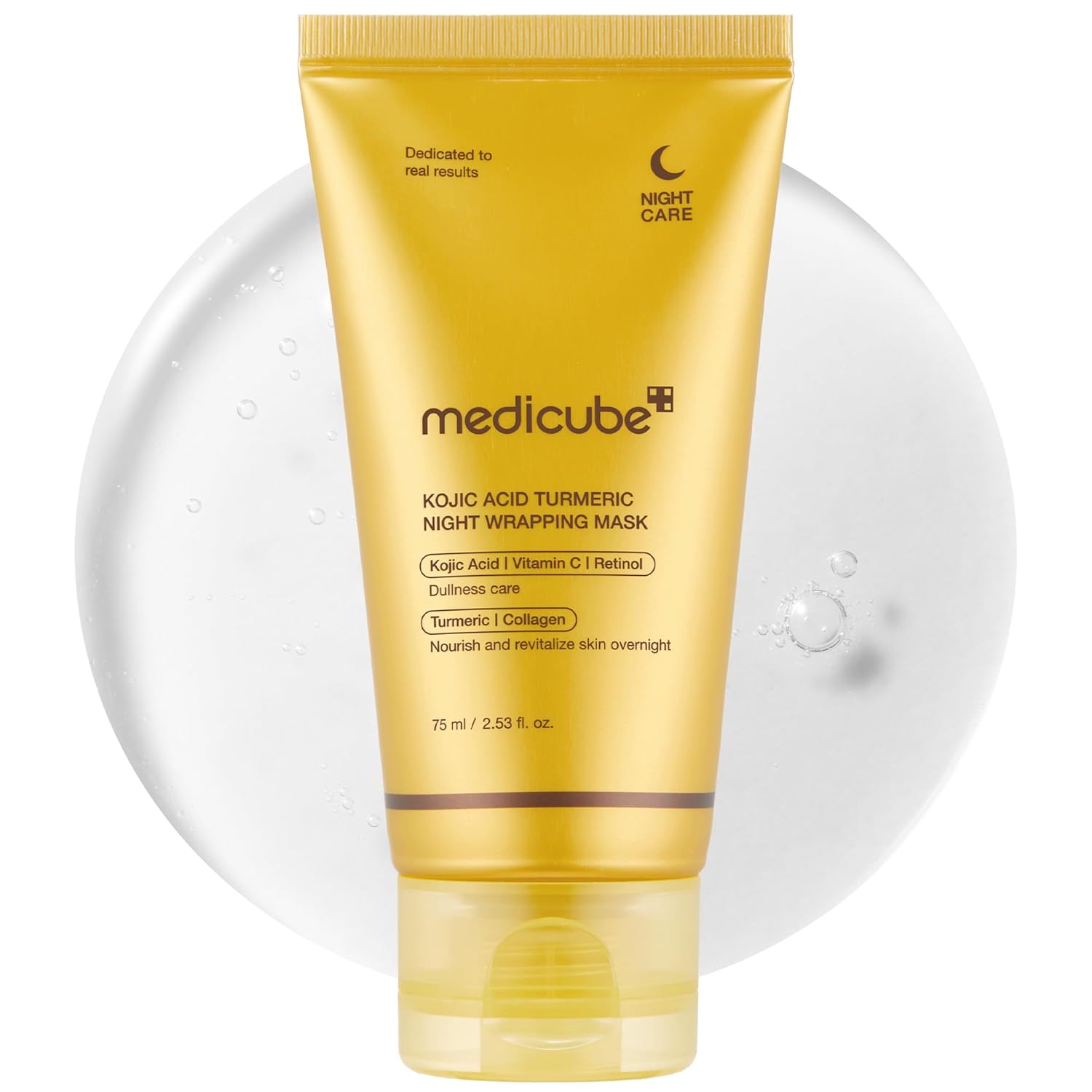 Medicube – Kojic Acid Turmeric Night Wrapping Mask – 75 ml