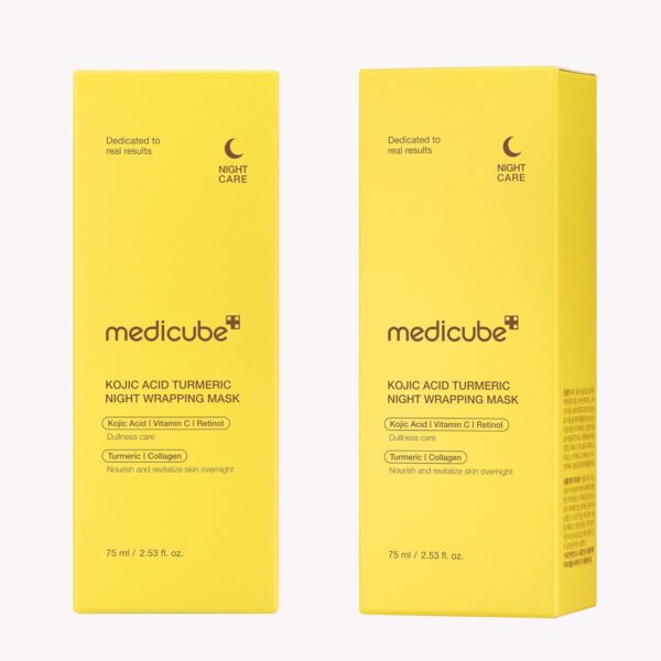 Medicube - Kojic Acid Turmeric Night Wrapping Mask | Box | Package