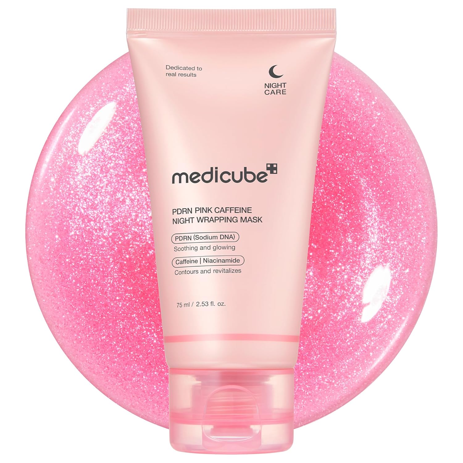 Medicube – PDRN Caffeine Night Wrapping Mask – 75 ml
