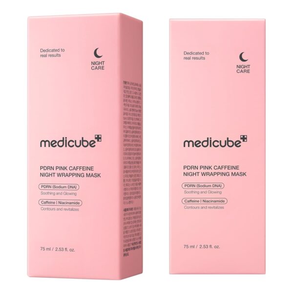 Medicube - PDRN Caffeine Night Wrapping Mask | Box | Package