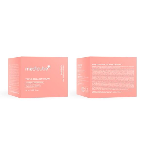 Medicube - Triple Collagen Cream - 50 ml | Box | Package